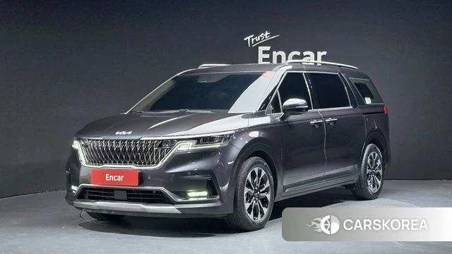 Kia Carnival 4th generation 2022 Серый из Кореи