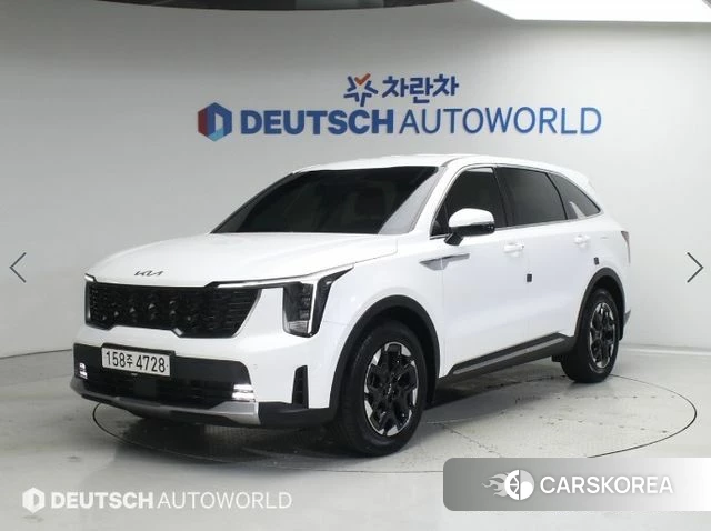 Kia The New Sorento 4th Generation 2023 Белый из Кореи