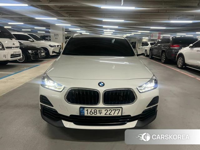 BMW X2 (F39) 2021 Белый из Кореи
