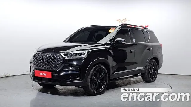 Ssangyong All New Rexton 2022 Черный из Кореи