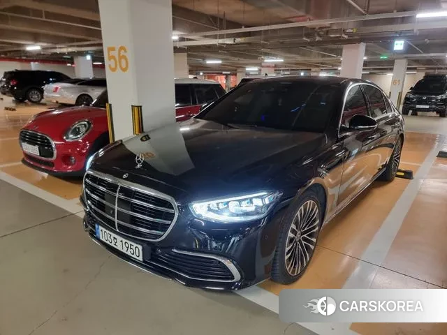 Mercedes-Benz S-Class W223 2021 Черный из Кореи