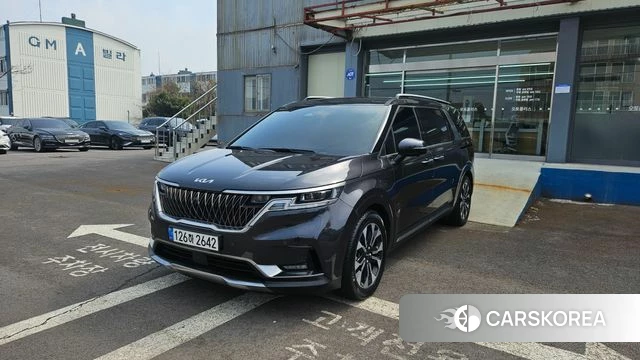 Kia Carnival 4th generation 2021 Серый из Кореи