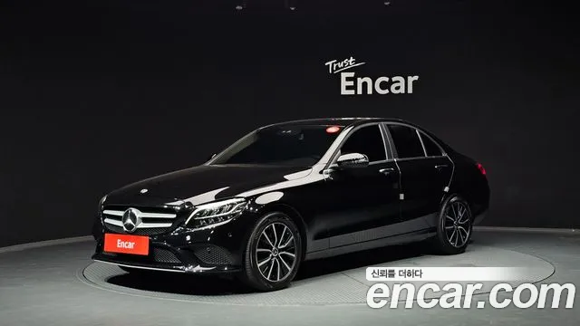 Mercedes-Benz C-Class W205 2020 Черный из Кореи