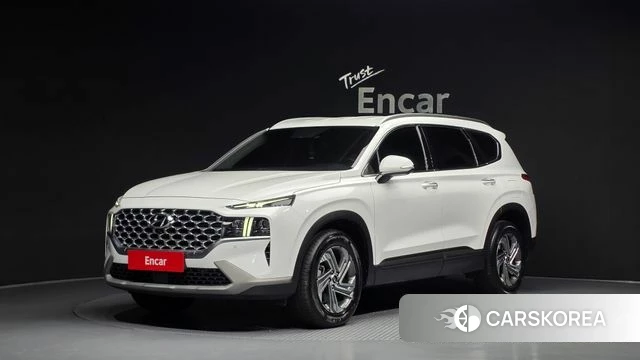 Hyundai The New Santa Fe 2021 Белый из Кореи