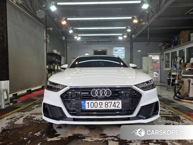 Audi A7 (4K) 2020 Белый из Кореи