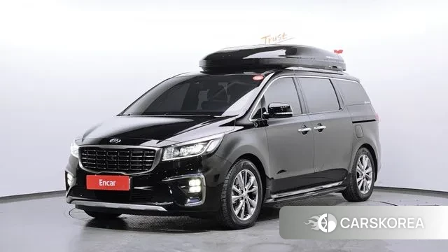 Kia The New Carnival 2018 Черный из Кореи