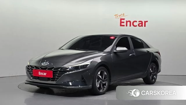 Hyundai Avante (CN7) 2022 Серый из Кореи