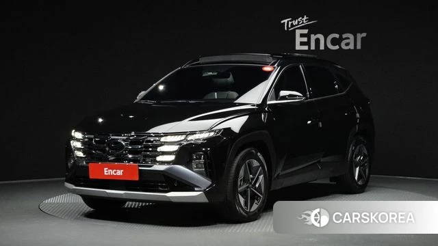 Hyundai The New Tucson (NX4) 2024 Черный из Кореи