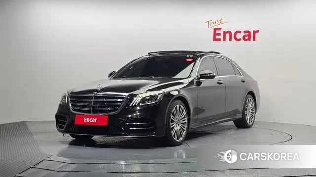 Mercedes-Benz S-Class W222 2018 Черный из Кореи