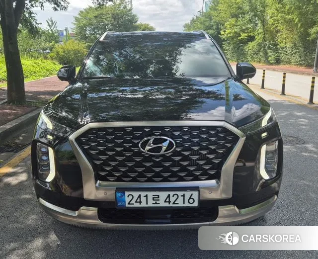 Hyundai Palisade 2022 Черный из Кореи