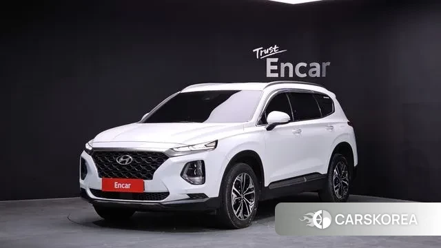 Hyundai Santa Fe TM 2018 Белый из Кореи
