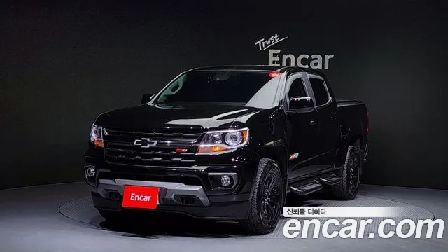 Chevrolet (GM Daewoo) Real New Colorado 2022 Черный из Кореи