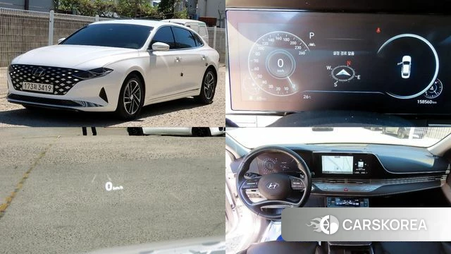 Hyundai The New Grandeur IG 2020 Белый из Кореи