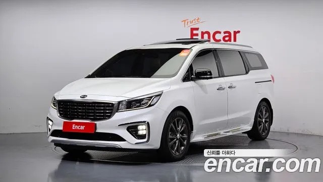 Kia The New Carnival 2018 Белый из Кореи