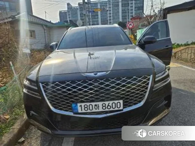 Genesis GV80 2023 Черный из Кореи