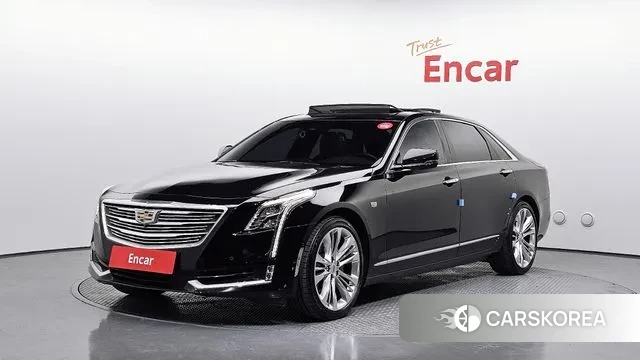 Cadillac CT6 2018 Черный из Кореи