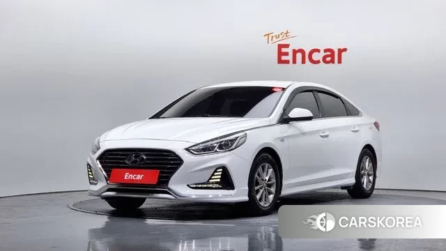 Hyundai Sonata New Rise 2018 Белый из Кореи