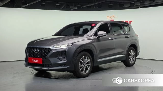 Hyundai Santa Fe TM 2019 Серый из Кореи