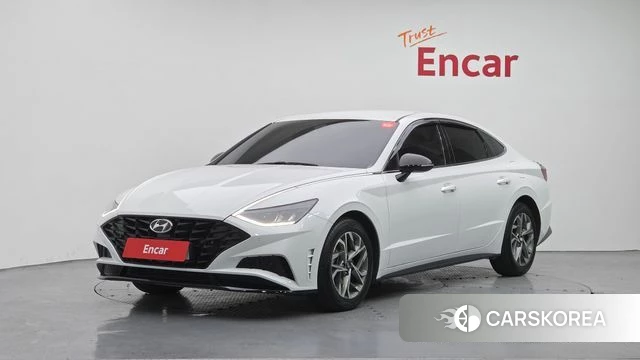 Hyundai Sonata (DN8) 2022 Белый из Кореи