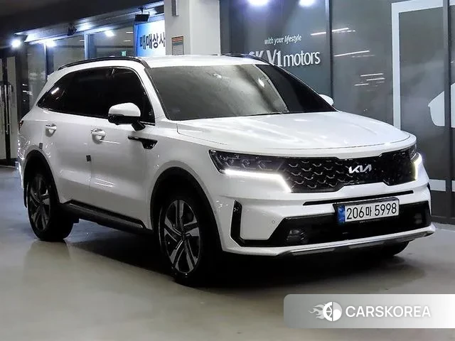 Kia Sorento 4th Generation 2022 Белый из Кореи