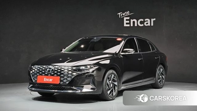 Hyundai The New Grandeur IG Hybrid 2022 Черный из Кореи