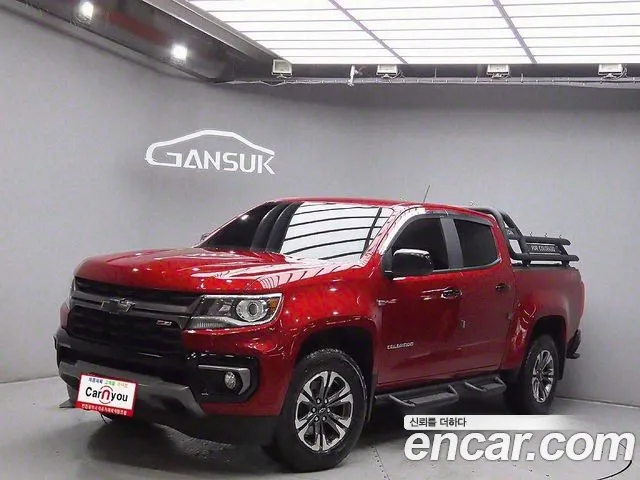 Chevrolet (GM Daewoo) Real New Colorado 2022 Красный из Кореи