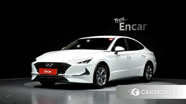 Hyundai Sonata (DN8) 2019 Белый из Кореи