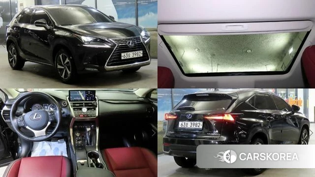 Lexus NX300h 2019 Черный из Кореи