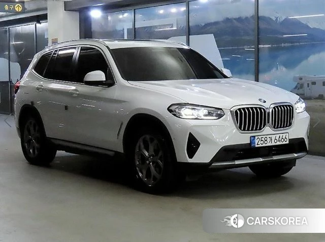 BMW X3 (G01) 2021 Белый из Кореи