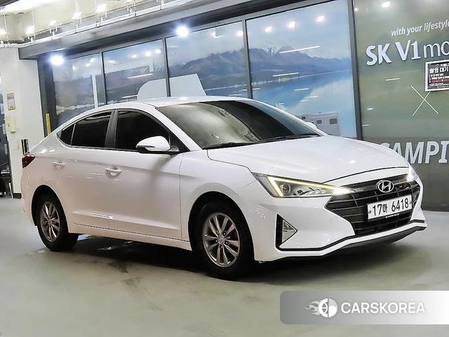 Hyundai The New Avante AD 2018 Белый из Кореи