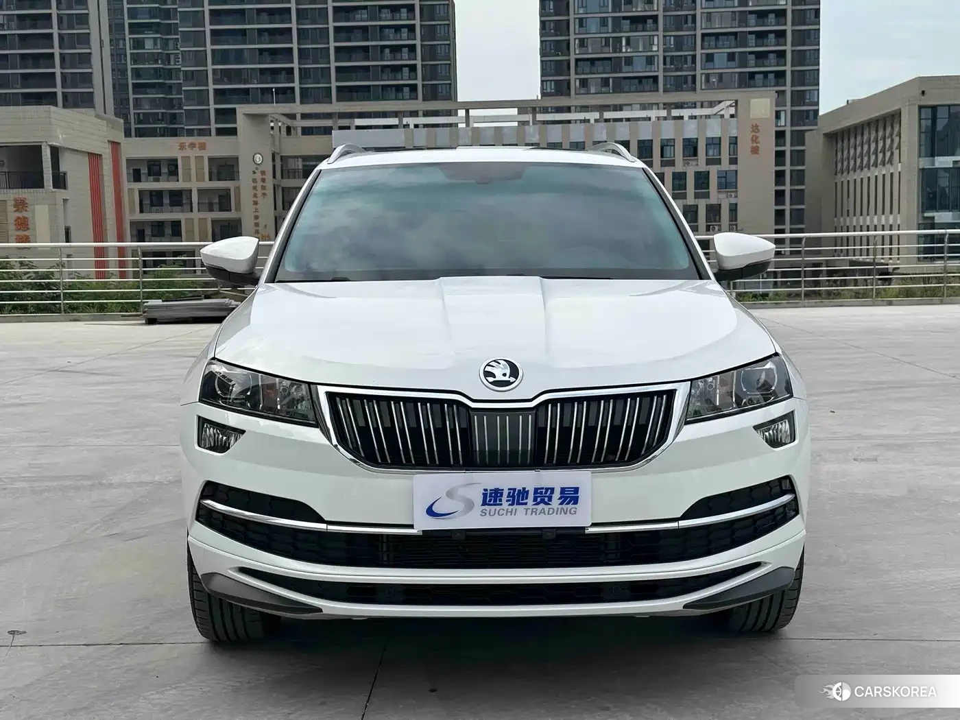 Skoda Karoq 2022 Белый из Китая
