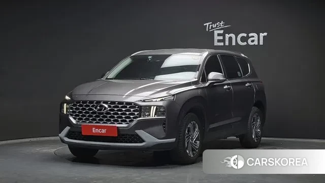 Hyundai The New Santa Fe 2021 Серый из Кореи