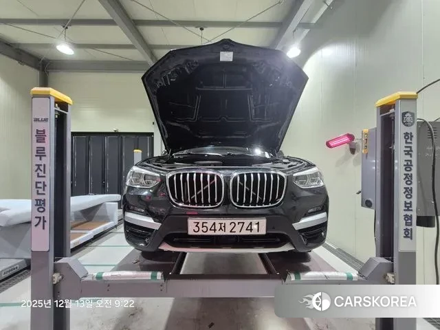 BMW X3 (G01) 2020 Черный из Кореи