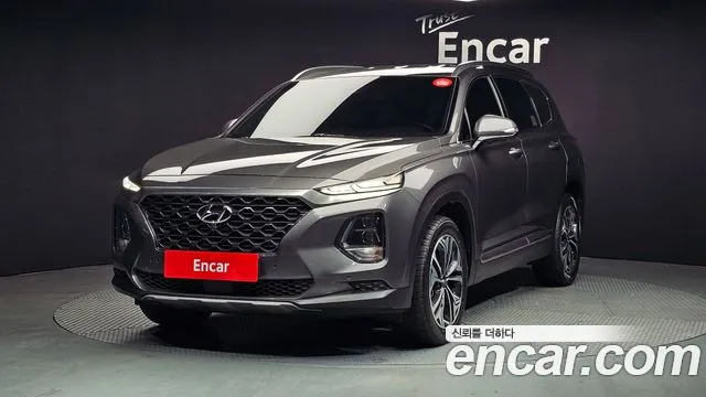 Hyundai Santa Fe TM 2019 Серый из Кореи