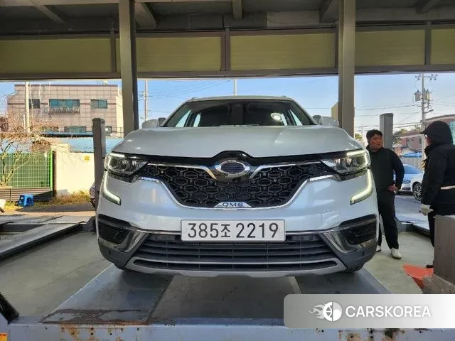 Renault Korea (Samsung) The New QM6 2022 Белый из Кореи