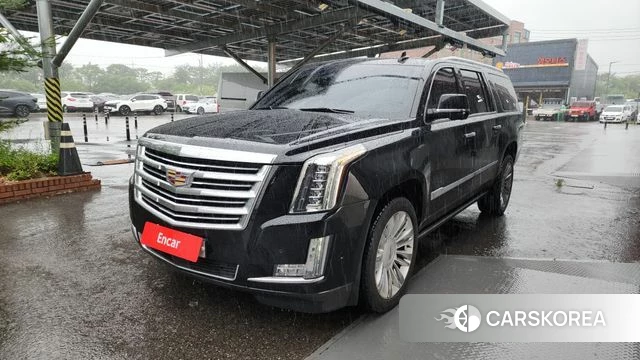 Cadillac Escalade 2018 Черный из Кореи