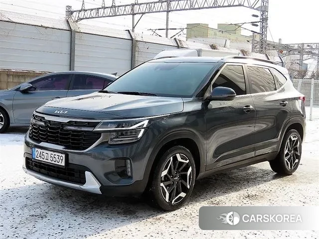 Kia The New Seltos 2023 Серый из Кореи
