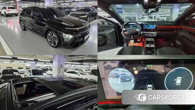 Hyundai Kona (SX2) 2025 Черный из Кореи