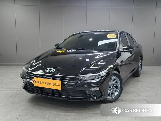 Hyundai The New Avante (CN7) 2023 Черный из Кореи