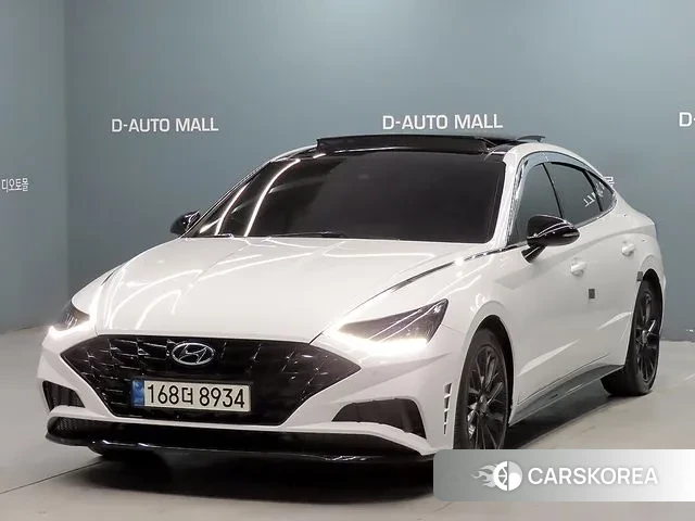Hyundai Sonata (DN8) 2022 Белый из Кореи