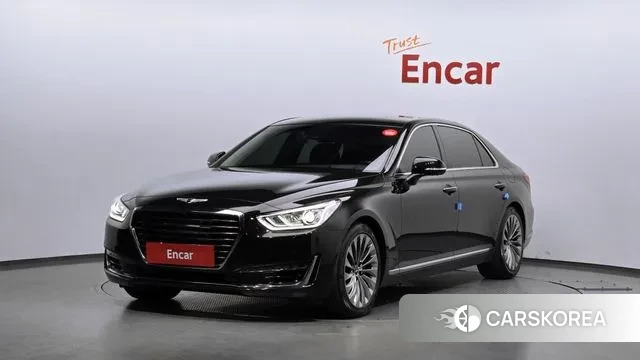 Genesis EQ900 2018 Черный из Кореи
