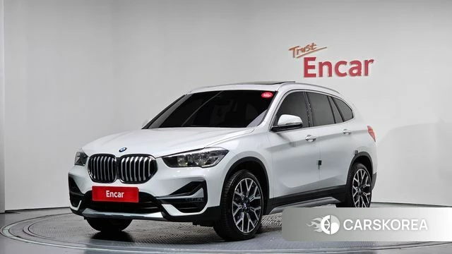 BMW X1 (F48) 2022 Белый из Кореи
