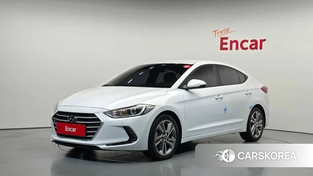 Hyundai Avante AD 2018 Белый из Кореи