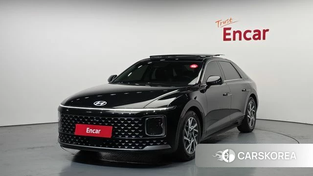 Hyundai Grandeur Hybrid (GN7) 2023 Черный из Кореи