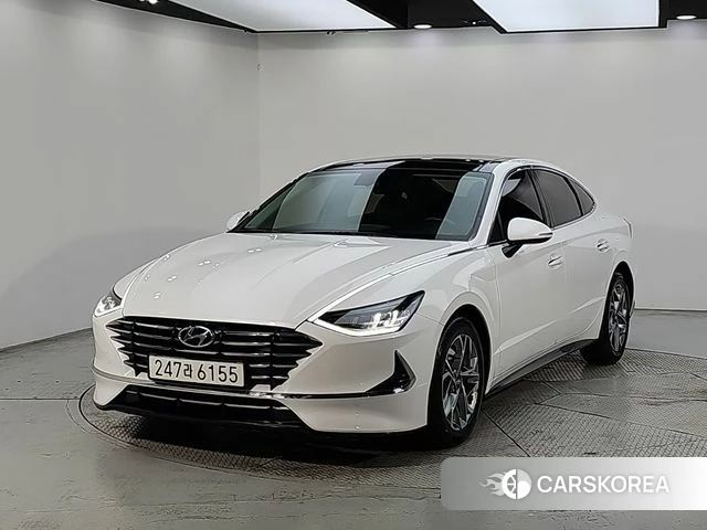 Hyundai Sonata (DN8) 2019 Белый из Кореи