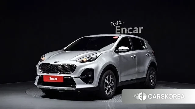 Kia Sportage The Bold 2021 Серебристо-серый из Кореи