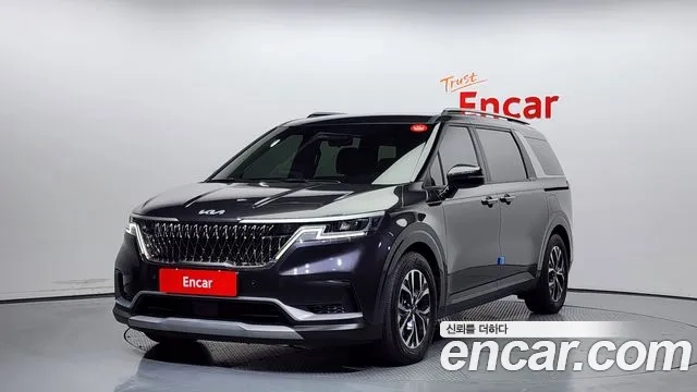 Kia Carnival 4th generation 2023 Серый из Кореи