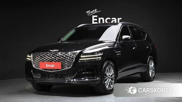 Genesis GV80 2021 Черный из Кореи