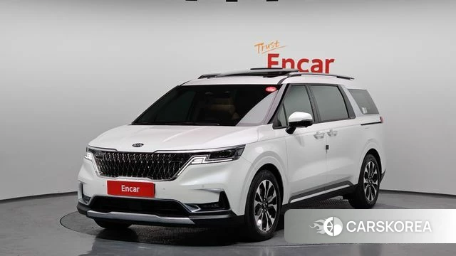 Kia Carnival 4th generation 2021 Белый из Кореи