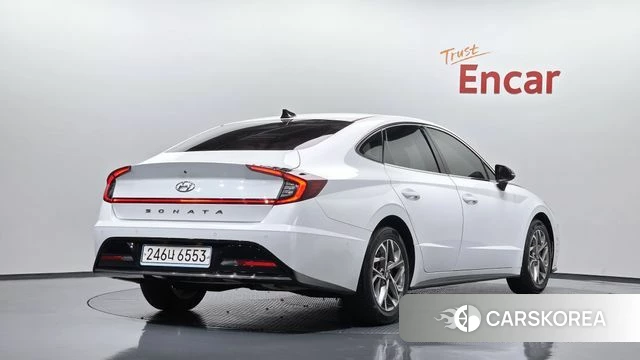 Hyundai Sonata (DN8) 2021 Белый из Кореи